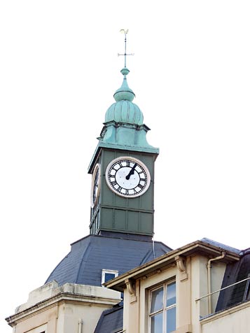 Clock tower from the old Ord Arms
