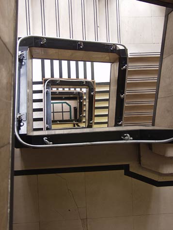 Dizzy stairs