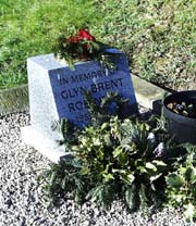 Glyn's resting place