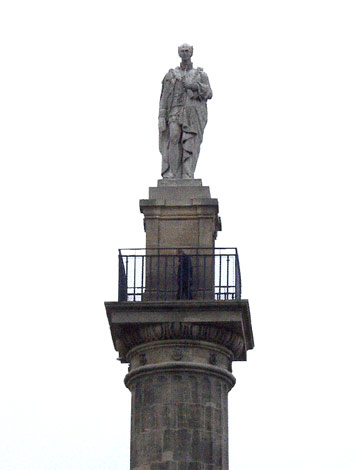 Earl Grey on his Corinthian Column