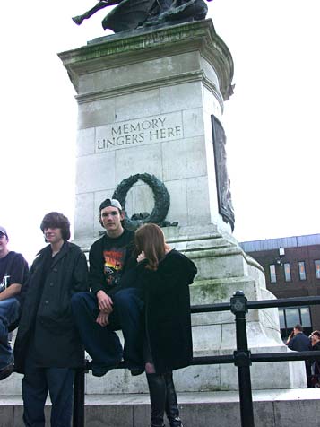 This is not disrespect for war dead