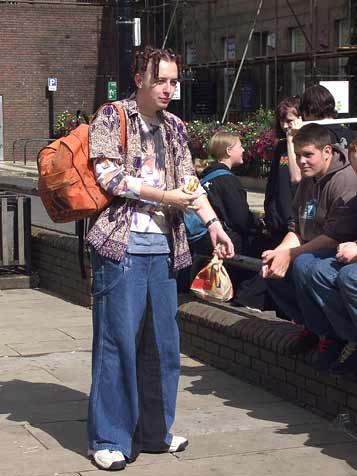 This sandwich makes me look really butch