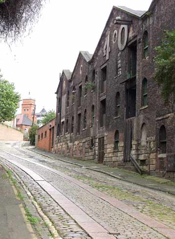 Hanover Street is a steep hill