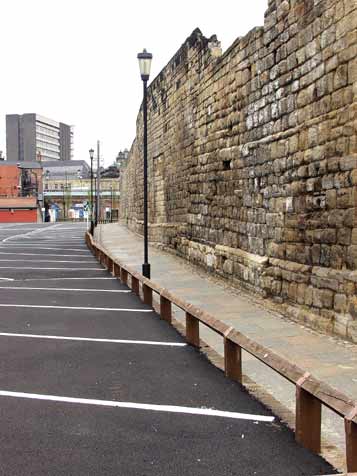 Town Wall and Casino car park