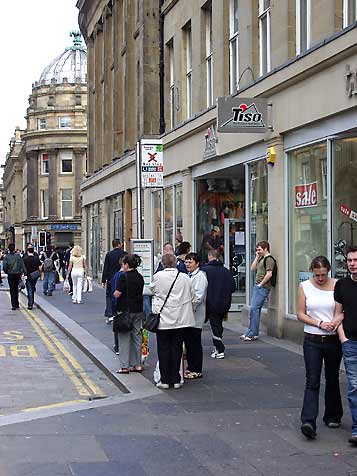 Site of The Grainger News Thetre
