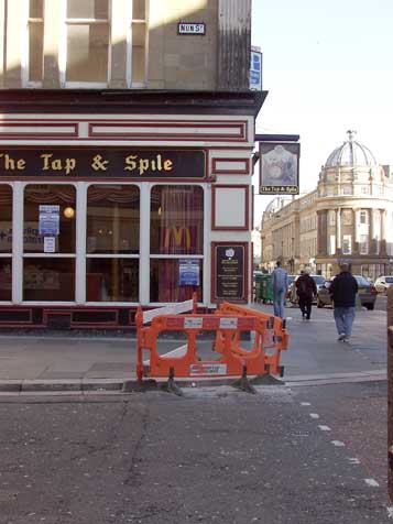 Nun Street Grainger Street junction