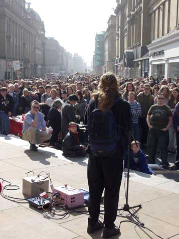 Remember the people! No blood for oil!