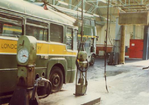 St. Alban's Garage internal 1971