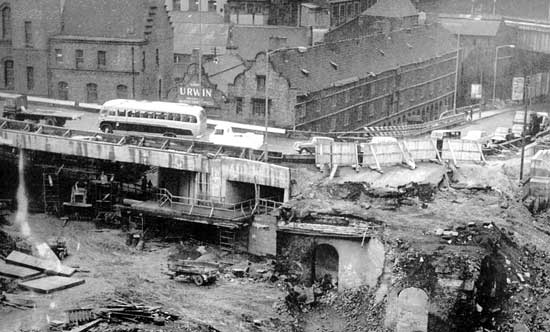 City Road and Holy Jesus Hospital 1965