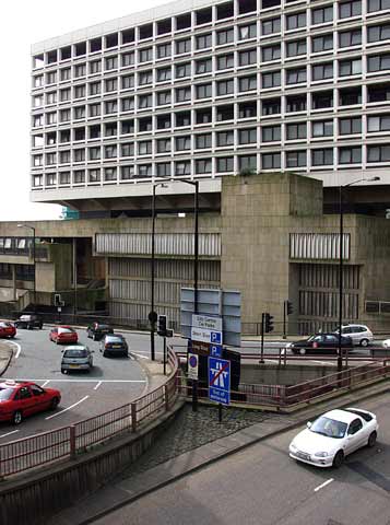 Swan House eastern face