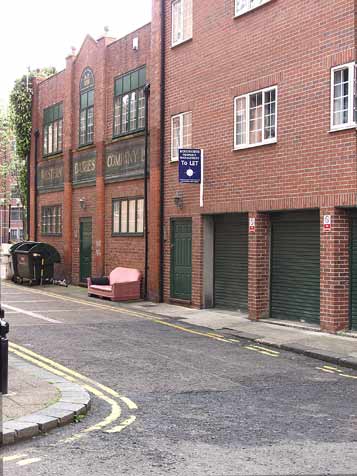 South end of Thornton Street