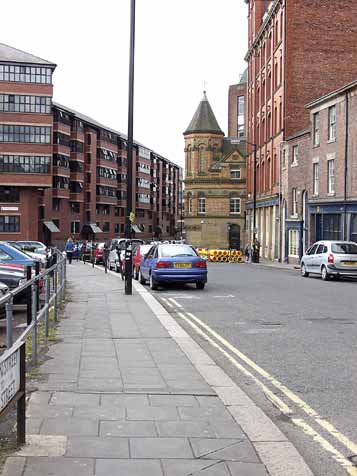 Thornton Street looking towards Waterloo Street